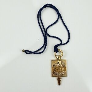 Vintage Collegiate Greek Sorority Fraternity Phi Theta Kappa Honer Society Key